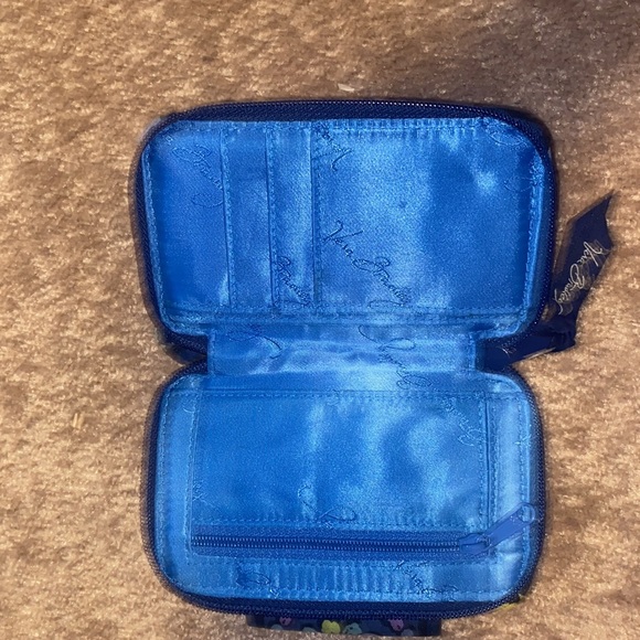 Vera Bradley wallet with phone holder in Indigo Pop - Picture 3 of 3